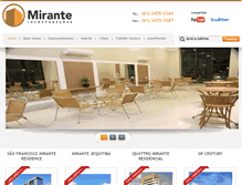 Tablet Screenshot of miranteconstrucao.com.br